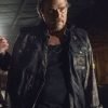 Rodney Rowland The Walking Dead S10 Leather Vest