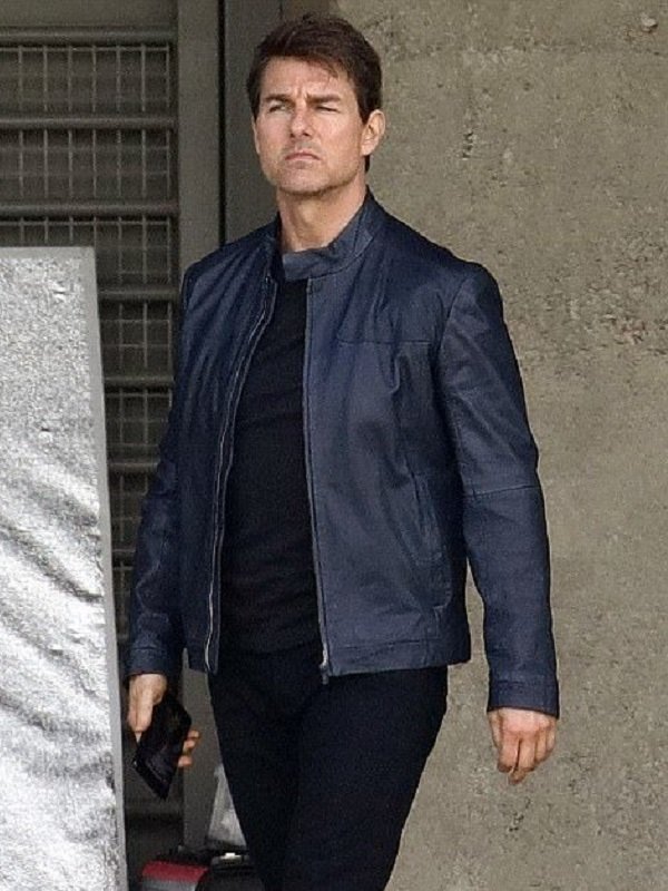 Ethan Hunt Mission Impossible Fallout Leather Jacket