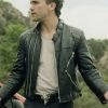 Jaime Lorente Money Heist SO4 Black Leather Jacket