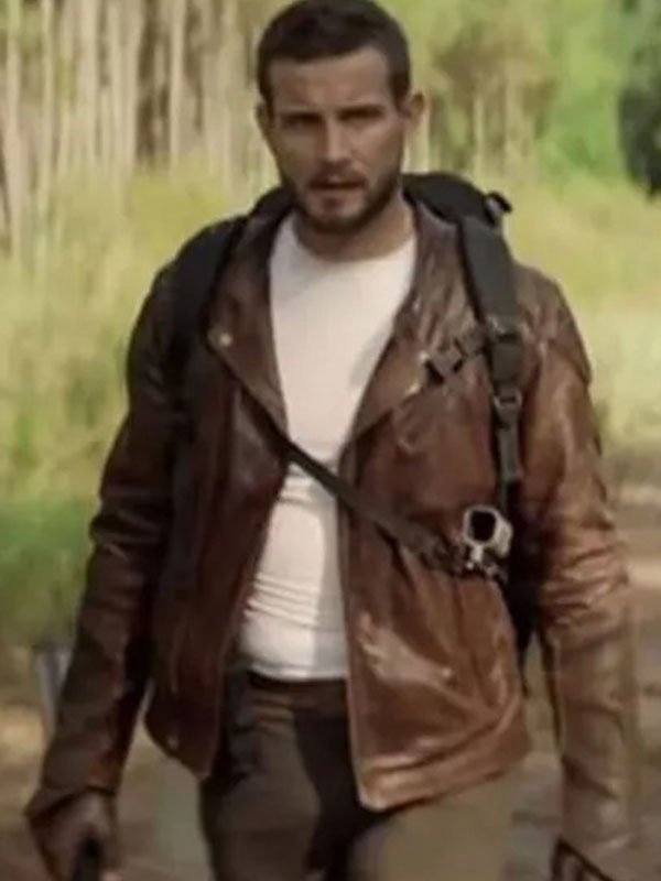 The Walking Dead Felix Quilted Leather Jacket