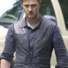 David Morrissey TV Series The Walking Dead Brown Vest