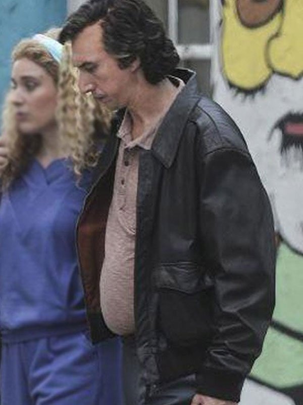 White Noise Jack Gladney Black Leather Jacket