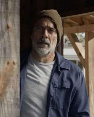 Jeffrey Dean Morgan The Walking Dead TV Series Cotton Jacket
