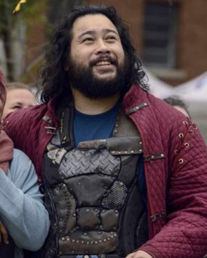 Jerry The Walking Dead Cooper Andrews Red Cotton Jacket