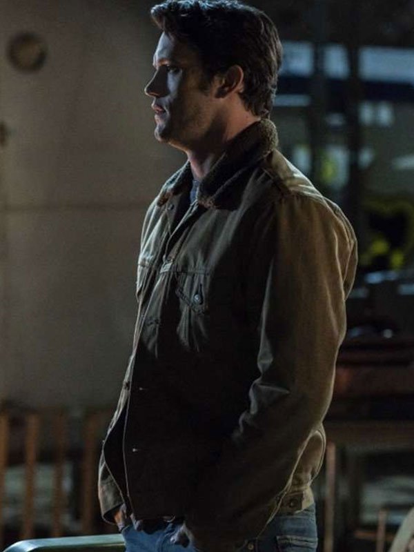 TV Series Roswell New Mexico Max Evans Brown Cotton Jacket