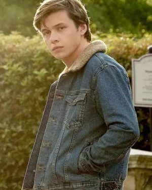 Nick Robinson Blue Denim Jacket