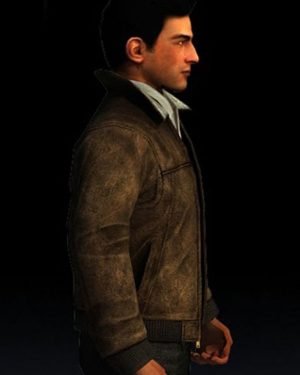 Vito Scaletta Mafia 2 Bomber Leather Jacket