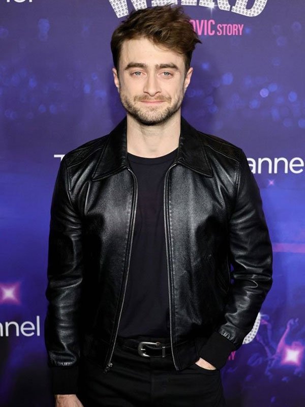 Daniel Radcliff Weird The Al Yankovic Leather Jacket