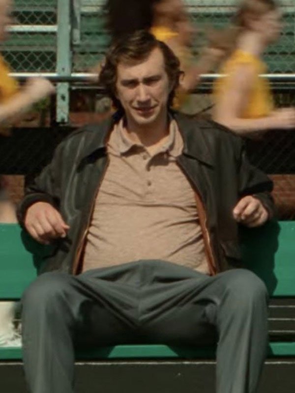Adam Driver White Noise Jack Gladney Black Leather Jacket
