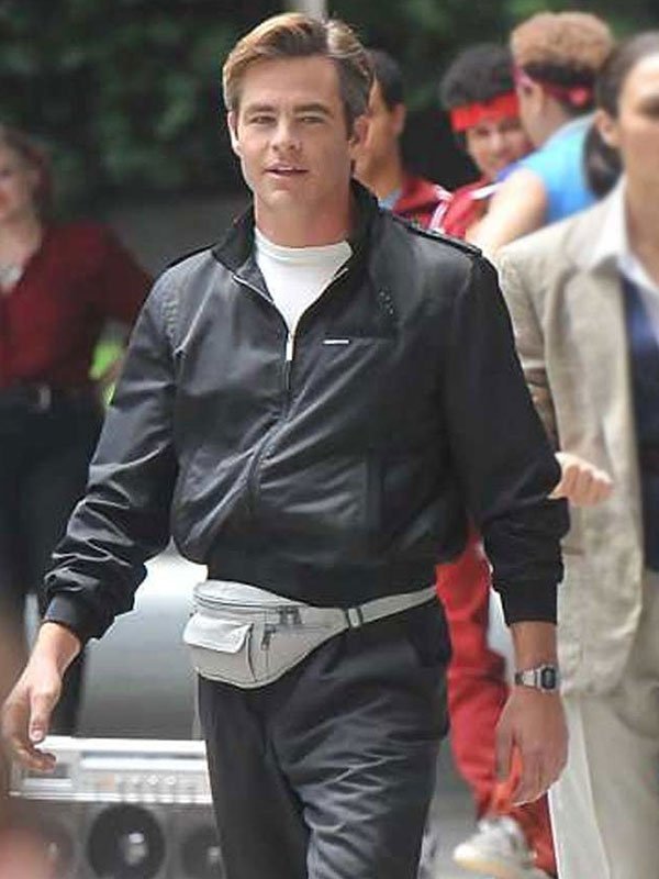 Steve Trevor Wonder Woman Black Bomber Jacket