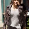 Fast and Furious 8 Michelle Rodriguez Brown Leather Jacket