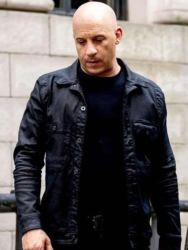 Vin Diesel Black Cotton Jacket