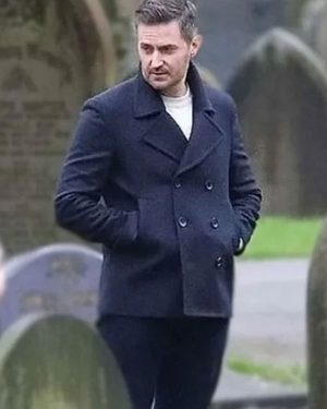 Fool Me Once Richard Armitage Blue Peacoat