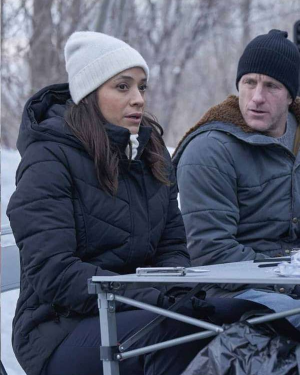 Nikki Batista Black Hooded Jacket Alert Missing Persons Unit