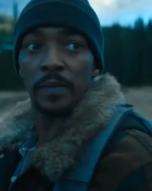Elevation 2024 Anthony Mackie Shearling Jacket