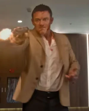 Weekend In Taipei Luke Evans Blazer