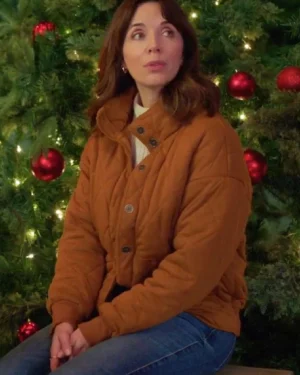 Alternative view of Jingle Bell Love 2024 Michelle Morgan Brown Jacket