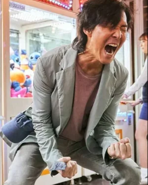 Squid Game S01 Lee Jung-jae Gray Blazer