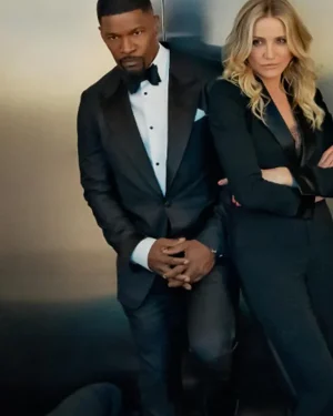 Alternative view of Back in Action 2025 Jamie Foxx Black Blazer
