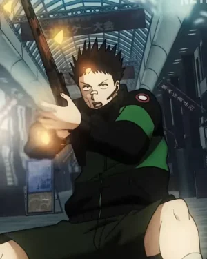 Alternative view of Sakamoto Days Heisuke Mashimo Black Jacket