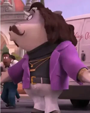 The Bad Guys II 2025 Mr. Shark Purple Blazer