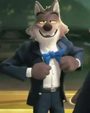 The Bad Guys II Mr. Wolf Blue Blazer