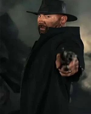 Alternative view of In the Lost Lands Dave Bautista Black Trench Coat