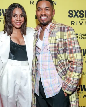 O Dessa Kelvin Harrison Jr Plaid Coat