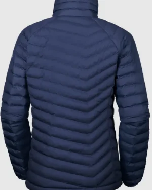 USA Curling Columbia 2025 Unisex Blue Quilted Jacket