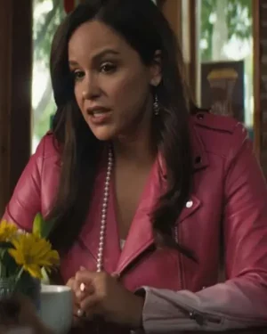 Grosse Pointe Garden Society Melissa Fumero Pink Jacket