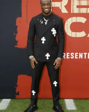 NFL Draft 2025 Jalen Milroe Black Suit