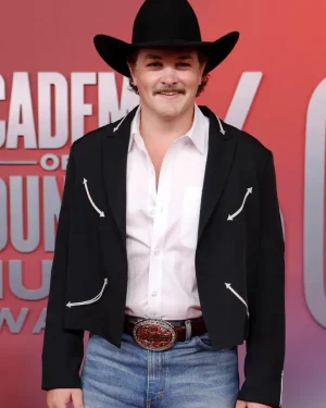 Academy Country Music Awards Zach Top Black Blazer