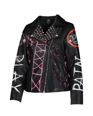 Alexa Bliss Friends for Eternity Black Leather Jacket