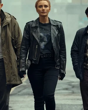 Deep Cover 2025 Kat Black Biker Jacket