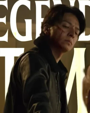Demon City 2025 Masahiro Higashide Black Leather Jacket