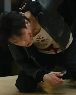 Demon City Masahiro Higashide Black Leather Jacket