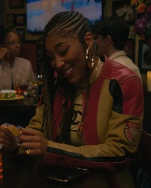 Forever 2025 Brittany Pink Leather Jacket
