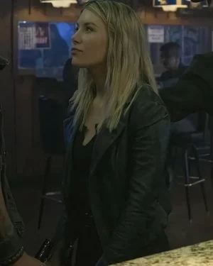 Peacemaker Jennifer Holland Biker Leather Jacket