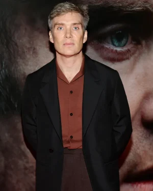 Small Things Like These 2024 Cillian Murphy Black Blazer