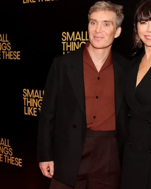 Alternative view of Small Things Like These 2024 Cillian Murphy Black Blazer