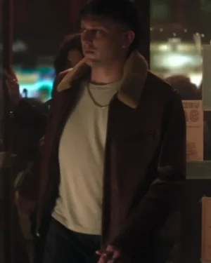 Alternative view of You S05 Tom Francis Brown Leather Jacket