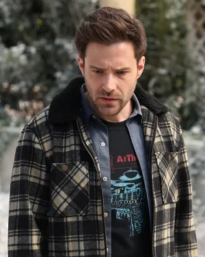 Brett Navson Grosse Pointe Garden Society Checkered Jacket