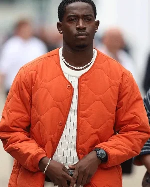 F1 The Movie Damson Idris Orange Jacket