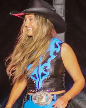 Gulf Coast Jam Lainey Wilson Leather Vest