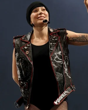 Lady Gaga The Mayhem Ball Studded Vest