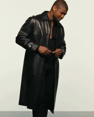 Ralph's Club New York Usher Black Leather Coat