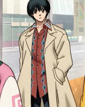 Alternative view of Sakamoto Days Yoichi Nagumo Beige Wool Coat