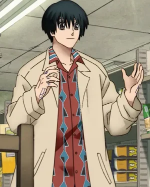 Sakamoto Days Yoichi Nagumo Beige Wool Coat