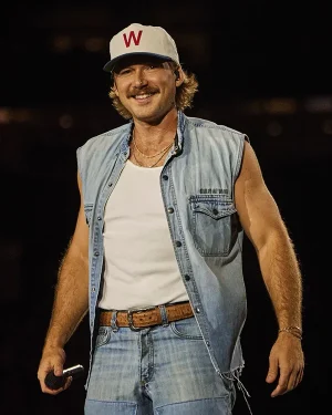 I'm The Problem Tour 2025 Morgan Wallen Blue Vest