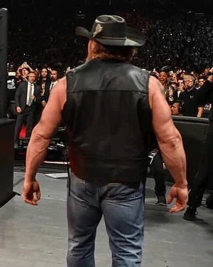 Alternative view of WWE SummerSlam Brock Lesnar Leather Vest